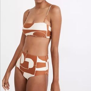 Madewell Second Wave Bandeau Bikini